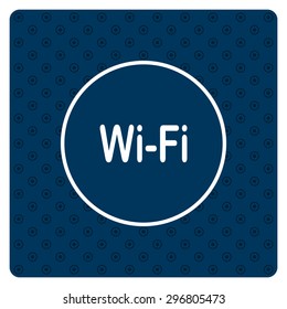 The wireless network. icon. vector design