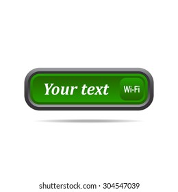 The wireless network. icon. vector design