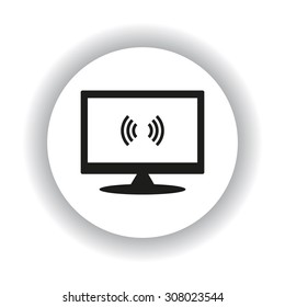 The wireless network. icon. vector design