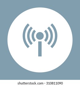The wireless network. icon. vector design