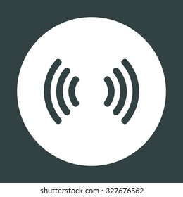 The wireless network. icon. vector design
