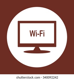 The wireless network. icon. vector design