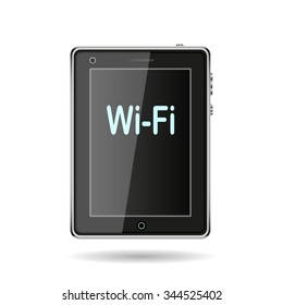 The wireless network. icon. vector design