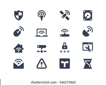 Wireless network icons