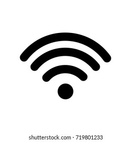 wireless network internet icon vector