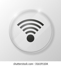 wireless network symbol vector icon art