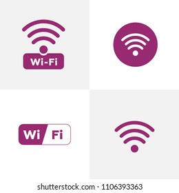 Wireless Network Symbol wifi icon. Free wi-fi icons and wifi applications