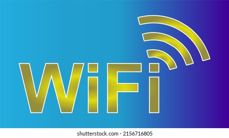 Wireless Network Symbol, Wifi sign for wireless connection, data transfer and communication