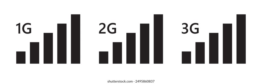 Wireless and Network vector line icon set. Contains linear outline icons like Connection, Signal, Internet, Phone, Radio, Computer, Wifi, Communication, Antenna. Editable use and stroke.