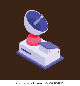 wireless networking, internet services, GPS, signal transmission, and space technology. Ideal for websites, mobile apps, presentations, technology dashboards, and networking-related projects.