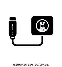 wireless nurse call icon vector illustrations