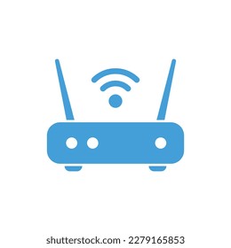 Wireless Router, Modem, Access Point icon illustration design