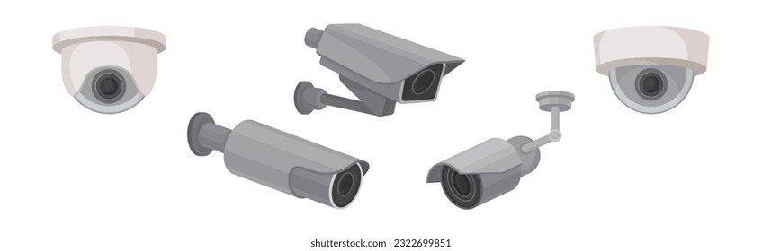 Cámara de seguridad inalámbrica o circuito cerrado de televisión para conjunto de vectores de vigilancia y vigilancia