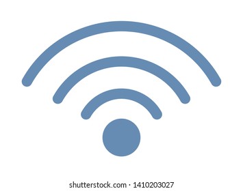 wireless sign icon cartoon vector illustration graphic design