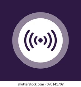 Wireless sign. Vector illustration