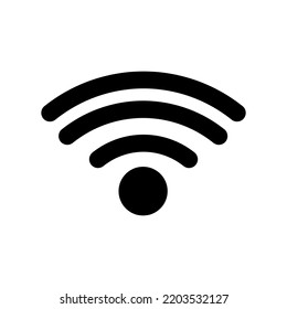 wireless signal icon vector. wifi wireless network symbol