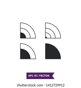 wireless signal internet router icon symbol sign, vector, eps 10