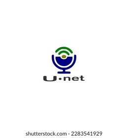 Wireless Signal logo template design. Wifi logo, radio waves icon. vector.