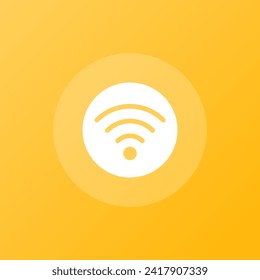 Wireless signal Wifi glyph icon,Transmitter sign vector graphics, a pictogram isolated on a white background. Suitable for Web Page, Mobile App, UI, UX and GUI design. eps 10.