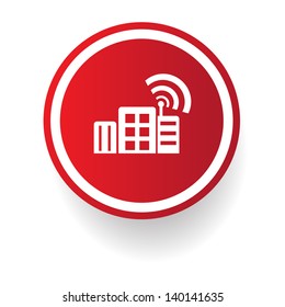 Wireless sign,vector