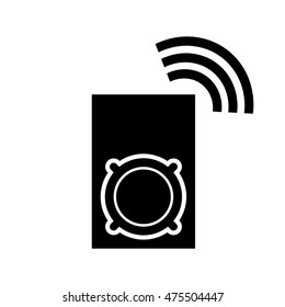 wireless Speaker icon, vector illustration.