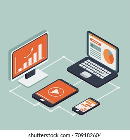 Wireless Technologies Isometric