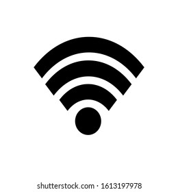 Wireless technology, electronic mobile device. Isolated. Icon internet signal icon, wireless symbol.  Signal transmission.