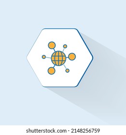 Wireless Telemetry Icon Vector Design