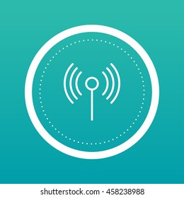 Wireless vector icon