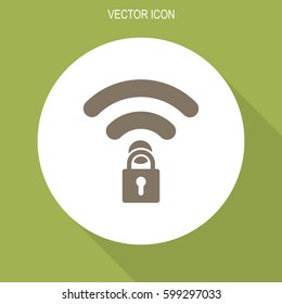 Wireless vector icon.