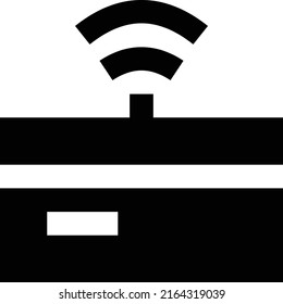 Wireless Vector illustration on a transparent background.Premium quality symbols.Glyphs vector icon for concept and graphic design.