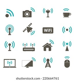Wireless and Wifi icon