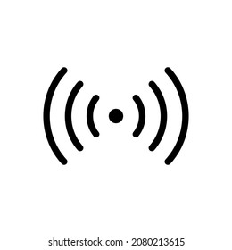 Wireless wifi icon for apps and web sites