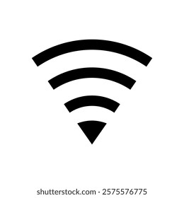 Wireless and wifi icon or sign.