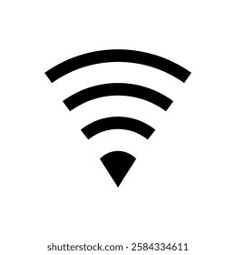 Wireless and wifi icon or sign.