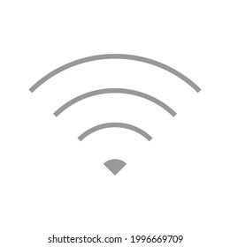 Wireless wifi icon sign flat design vector illustration set. no wifi internet signal symbols set in black color isolated on white background