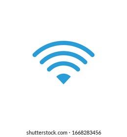 Wireless and wifi icon or sign for remote internet access. Podcast vector symbol. Stock Vector illustration isolated on white background.