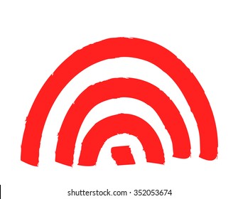 wireless and wifi icon sign, vector design element