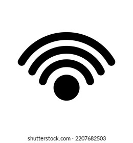 Wireless and wifi icon. Wi-fi signal symbol. Internet Connection. Remote internet access collection. Vector isolated on white background.
