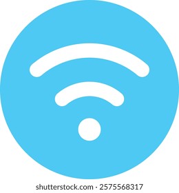 wireless and wifi icon signal symbol for internet access, internet connection