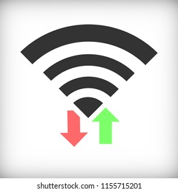 Wireless and wifi icon - Vector