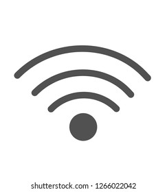 Wireless wifi icon vector illustration isolated on white eps 10