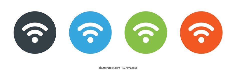 Wireless and wifi icon vector illustration.
