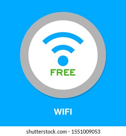 Wireless and wifi icons. Wireless Network Symbol. Wireless and wifi vector