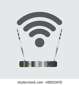 A wireless wi-fi router network