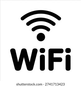 Wireless WiFi Symbol Internet Connection Icon