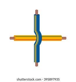 Wires Crossed Not Joined