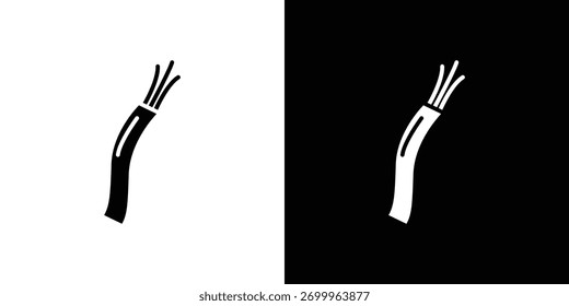 Design-Element für das Drahtsymbol. Piktogramm-Symbole.