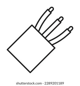Wires Icon Design For Personal And Commercial Use