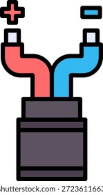 Alambres Nuevo Vector de diseño de iconos creativos